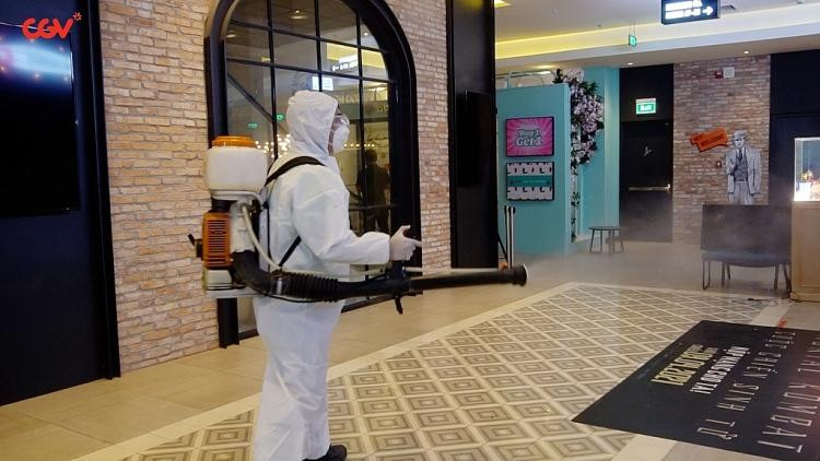 Công tác phòng chống dịch Covid-19 được CGV thực hiện chặt chẽ tại rạp chiếu phim Công tác phòng chống dịch Covid-19 được CGV thực hiện chặt chẽ tại rạp chiếu phim