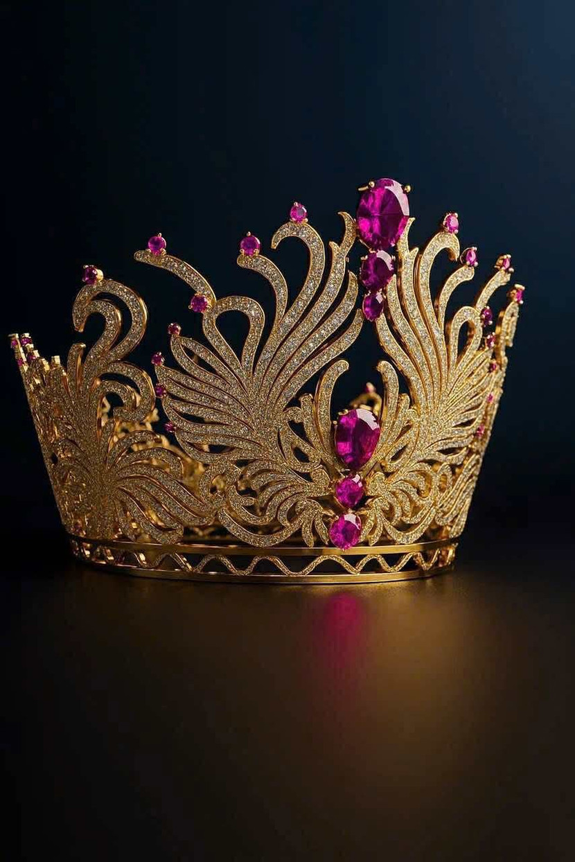 Vương miện "Hoa Ban tím" dành cho tân Hoa hậu Vương miện "Hoa Ban tím" dành cho tân Hoa hậu