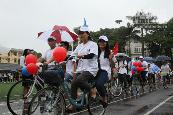 Háo hức Ngày hội Tuổi trẻ rèn luyện sức khỏe xây dựng Thủ đô ảnh 1