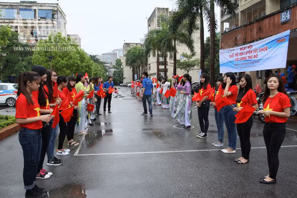 Háo hức Ngày hội Tuổi trẻ rèn luyện sức khỏe xây dựng Thủ đô ảnh 32