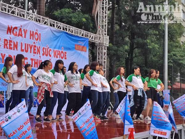 Háo hức Ngày hội Tuổi trẻ rèn luyện sức khỏe xây dựng Thủ đô ảnh 20