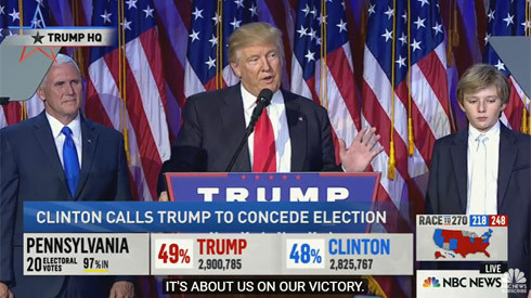 Ông Donald Trump chiến thắng, trở thành Tổng thống thứ 45 của nước Mỹ ảnh 5