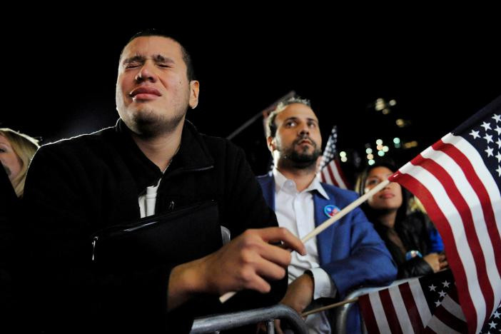 Ông Donald Trump chiến thắng, trở thành Tổng thống thứ 45 của nước Mỹ ảnh 39