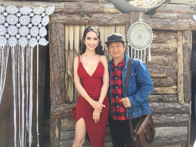 Hoa hậu Phan Thị Mơ và đạo diễn Đỗ Thành An