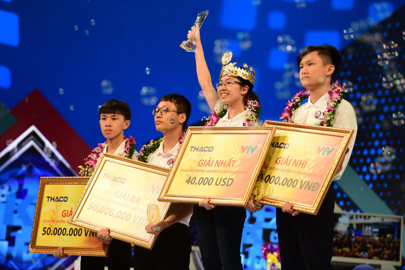 Thu Hằng trở thành nhà vô địch Đường lên đỉnh Olympia 2020 Thu Hằng trở thành nhà vô địch Đường lên đỉnh Olympia 2020