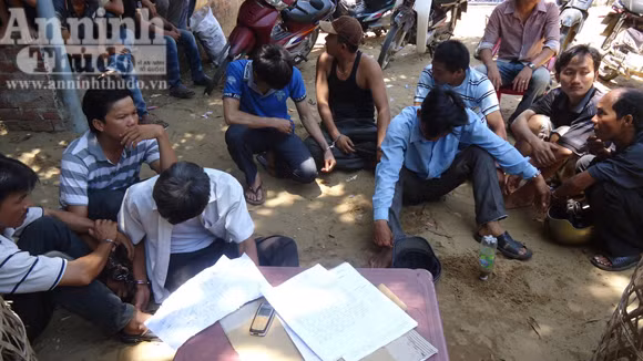 Triệt phá trường gà, tạm giữ 9 đối tượng ảnh 1