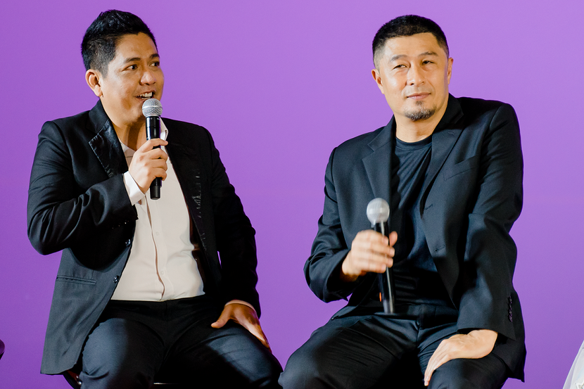 Đạo diễn Đức Thịnh và nhà sản xuất Charlie Nguyễn