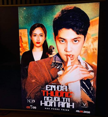 Bức ảnh được cho là tấm poster MV mới đánh dấu sự trở lại của Noo Phước Thịnh gây xôn xao dư luận