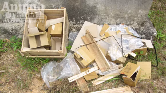 Hơn 4 ngàn kíp nổ chỉ còn lại bao đựng