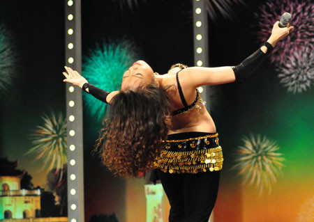 Bành Đức Hoài Yên sẽ "đốt nóng" đêm bán kết thứ 2 với vũ điệu belly dance sôi động