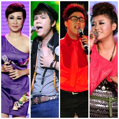 Những ca sĩ trẻ tham gia chương trình Bài hát yêu thích