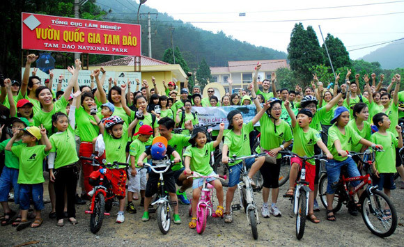 Đạp xe 132km kêu gọi bảo vệ loài gấu ảnh 6