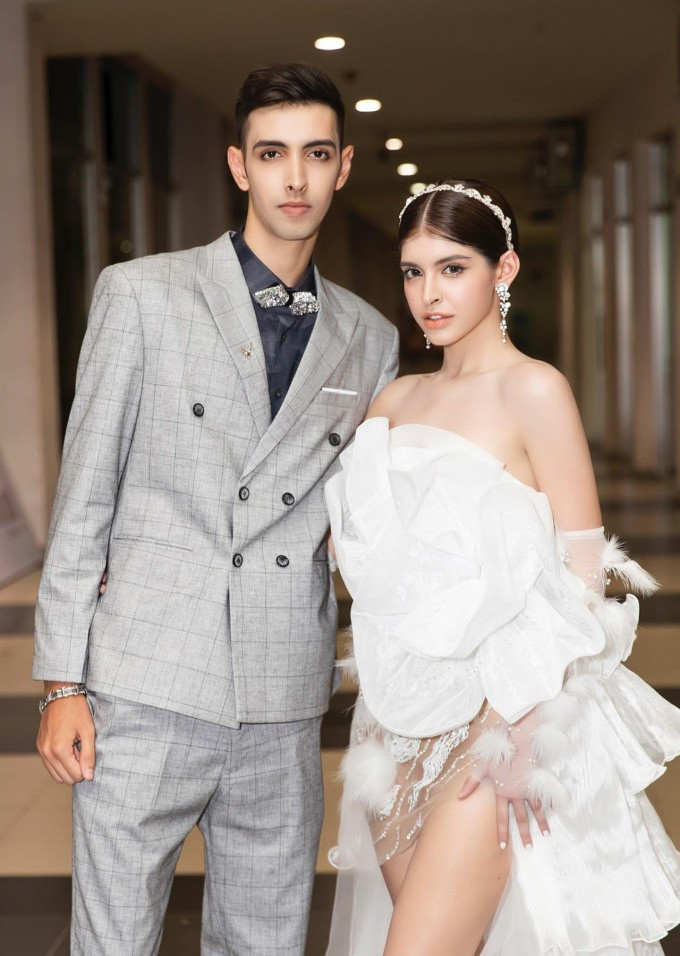 Rufino Aybar và chị gái - Andrea Aybar