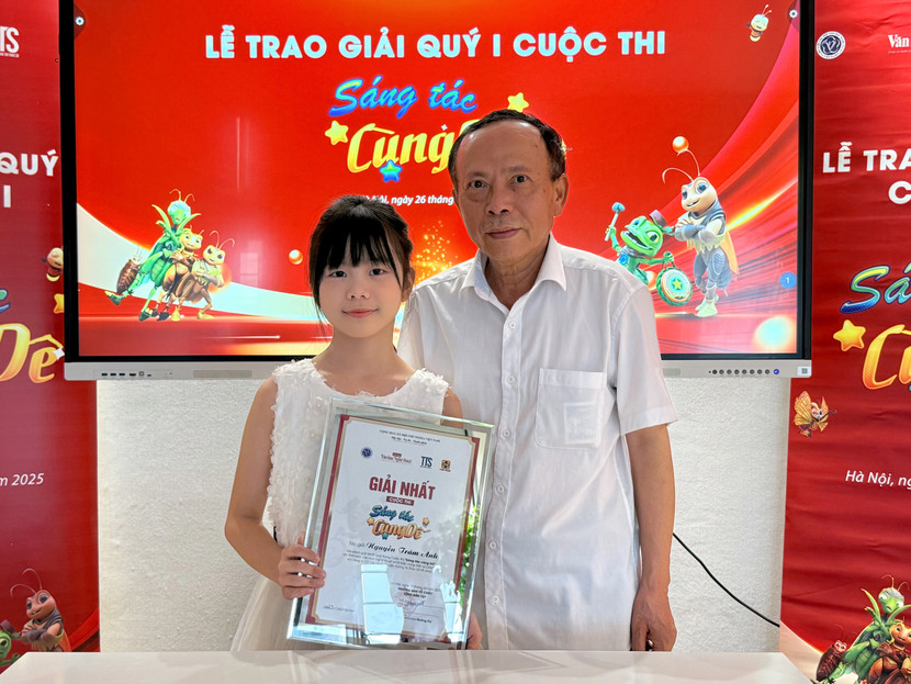 Tác giả "nhí" Nguyễn Trâm Anh Tác giả "nhí" Nguyễn Trâm Anh