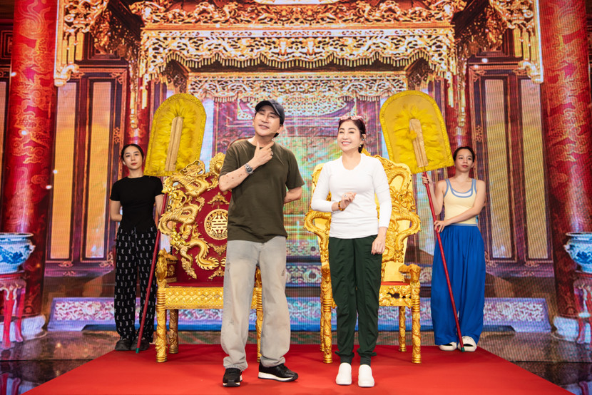 NSƯT Kim Tử Long và NSƯT Thoại Mỹ