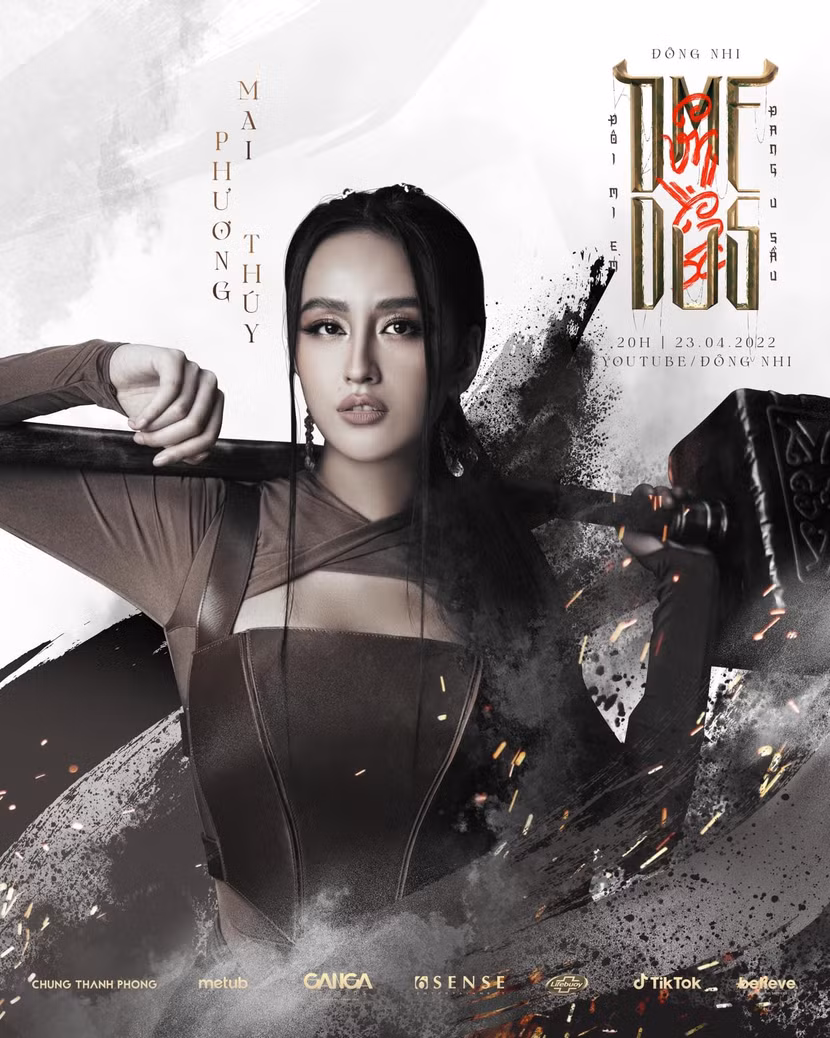 Mai Phương Thúy hóa thân thành "nữ chiến binh" trong MV của Đông Nhi ảnh 2