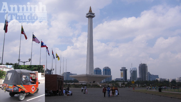 "Cưỡi" Bajai xem Jakarta ảnh 1