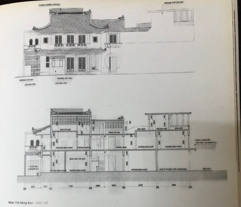 Bản vẽ mặt cắt công trình ngôi biệt thự vườn ở số 115 Hàng Bạc do kiến trúc sư Phạm Khắc Hệ thực hiện. Đây cũng là một trong những công trình tiêu biểu của vị kiến trúc Đại tá, sau này được nhắc đến trong cuốn sách nói về các thế hệ kiến trúc sư đầu tiên của Việt Nam. Bản vẽ mặt cắt công trình ngôi biệt thự vườn ở số 115 Hàng Bạc do kiến trúc sư Phạm Khắc Hệ thực hiện. Đây cũng là một trong những công trình tiêu biểu của vị kiến trúc Đại tá, sau này được nhắc đến trong cuốn sách nói về các thế hệ kiến trúc sư đầu tiên của Việt Nam.
