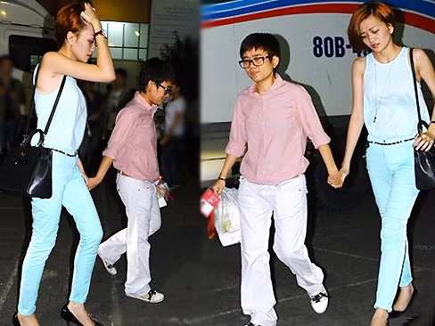 Phương Uyên xuất hiện trên sân khấu cùng người tình "tin đồn" ảnh 1