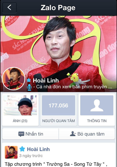 Vượt Đàm Vĩnh Hưng và Hà Hồ, Hoài Linh "sở hữu" lượng fan lớn nhất Vbiz ảnh 1