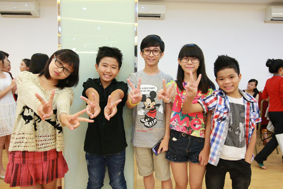 "Đột nhập" hậu trường thí sinh Giọng hát Việt nhí ảnh 7