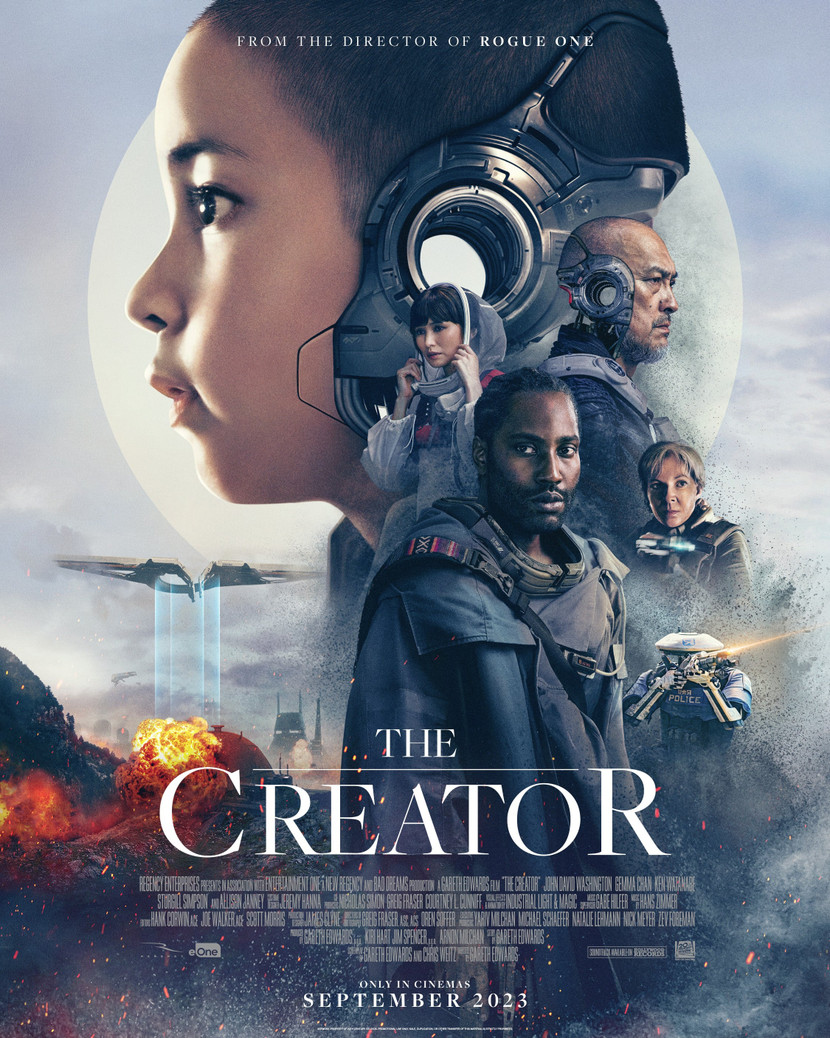 Một trong những tấm poster giới thiệu phim "The Creator: Kẻ kiến tạo"