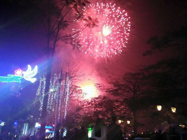 Cả nước hân hoan đón mừng năm mới Bính Thân 2016 ảnh 13