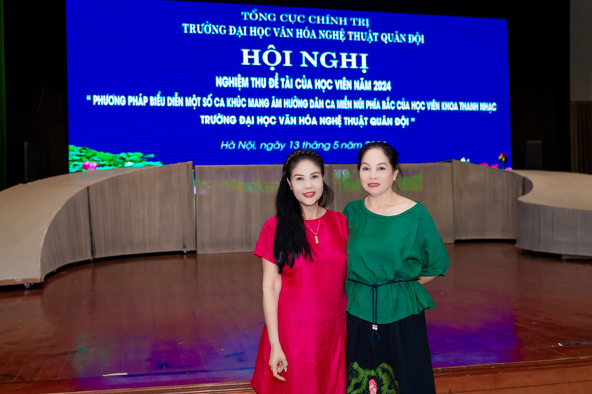 NSND Thanh Ngoan và NSND Hà Thùy