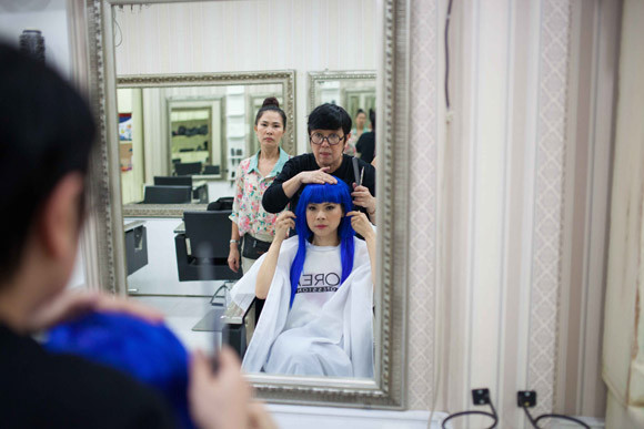 Thanh Thảo mạnh tay chi cả trăm triệu làm tóc và thiết kế trang phục ảnh 5