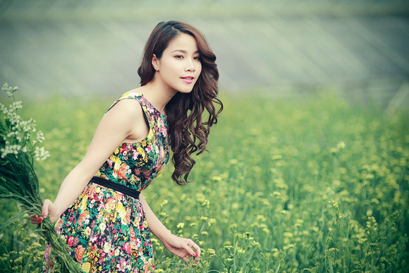 Bảo Trúc khoe sắc giữa vườn hoa Đà Lạt ảnh 2