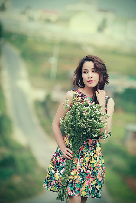 Bảo Trúc khoe sắc giữa vườn hoa Đà Lạt ảnh 7