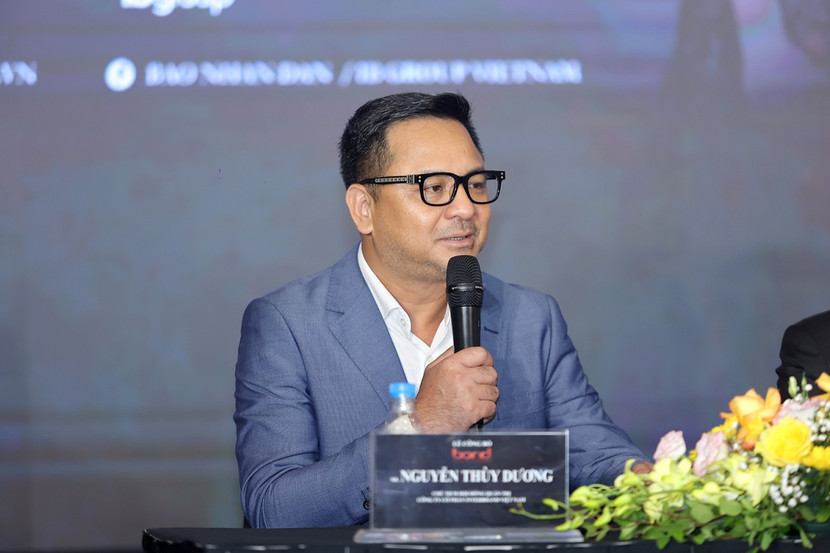 Ông Nguyễn Thùy Dương - Giám đốc IB Group, đơn vị phối hợp cùng Báo Nhân Dân thực hiện dự án "Good Morning Vietnam"