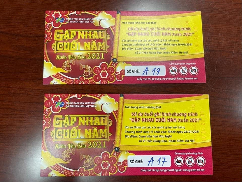 Êkip sản xuất "Táo Quân 2021" khẳng định không phát hành vé bán xem các buổi ghi hình