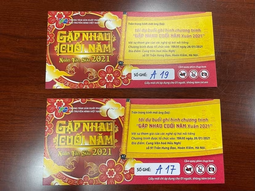 Êkip sản xuất "Táo Quân 2021" khẳng định không phát hành vé bán xem các buổi ghi hình