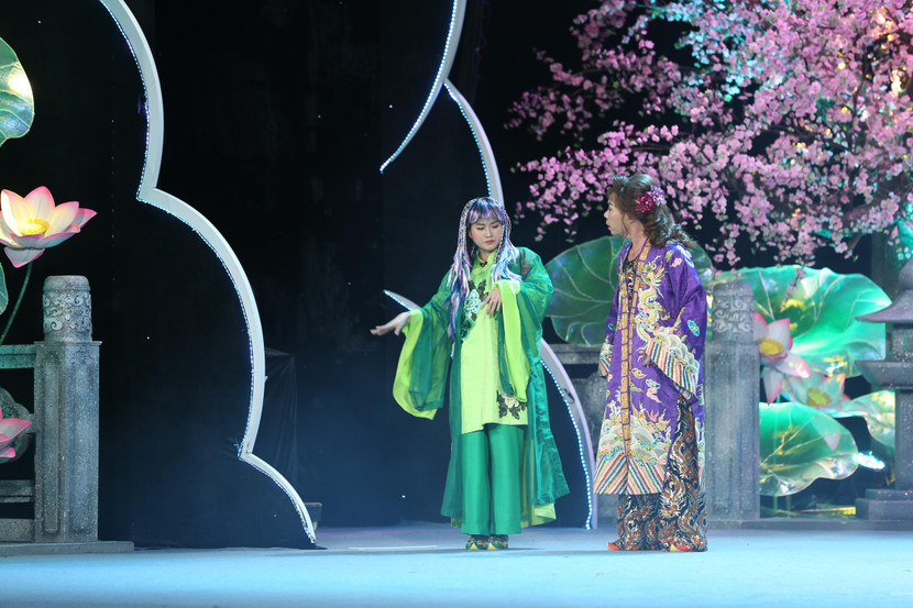 Lâm Vỹ Dạ trong phân cảnh tạo hình Bắc Đẩu phiên bản nữ