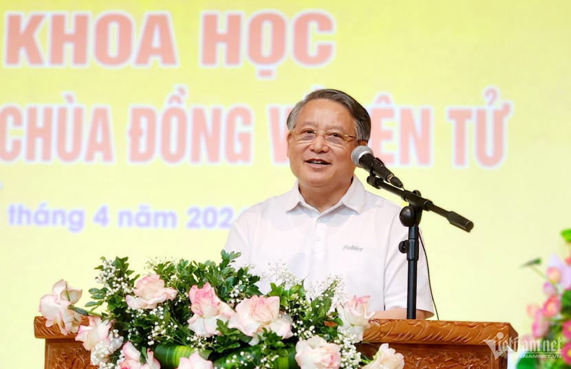 Ông Bùi Hữu Dược, nguyên Vụ trưởng Vụ Phật giáo (Ban Tôn giáo Chính phủ) nhận định vai trò và ý nghĩa lịch sử của ngôi chùa Đồng thứ 3. Ông Bùi Hữu Dược, nguyên Vụ trưởng Vụ Phật giáo (Ban Tôn giáo Chính phủ) nhận định vai trò và ý nghĩa lịch sử của ngôi chùa Đồng thứ 3.