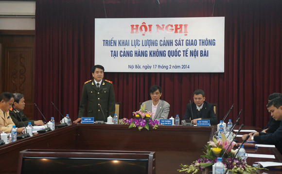 CATP Hà Nội triển khai lực lượng đảm bảo ANTT tại Cảng hàng không quốc tế Nội Bài ảnh 2