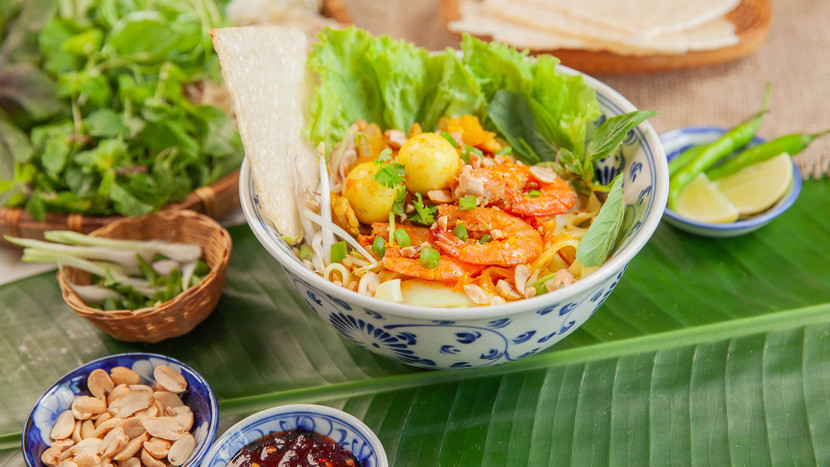 Mì Quảng - một trong những món ẩm thực đặc sắc của Việt Nam sẽ được giới thiệu tại Liên hoan