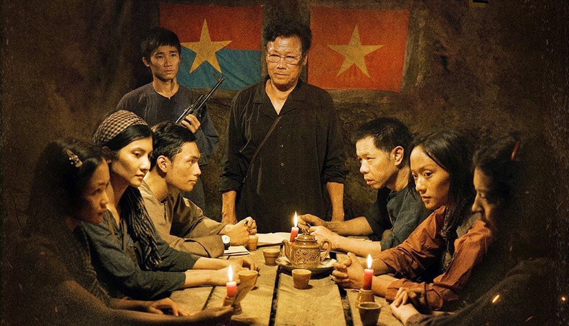 Cảnh trong phim "Địa đạo: Mặt trời trong bóng tối"