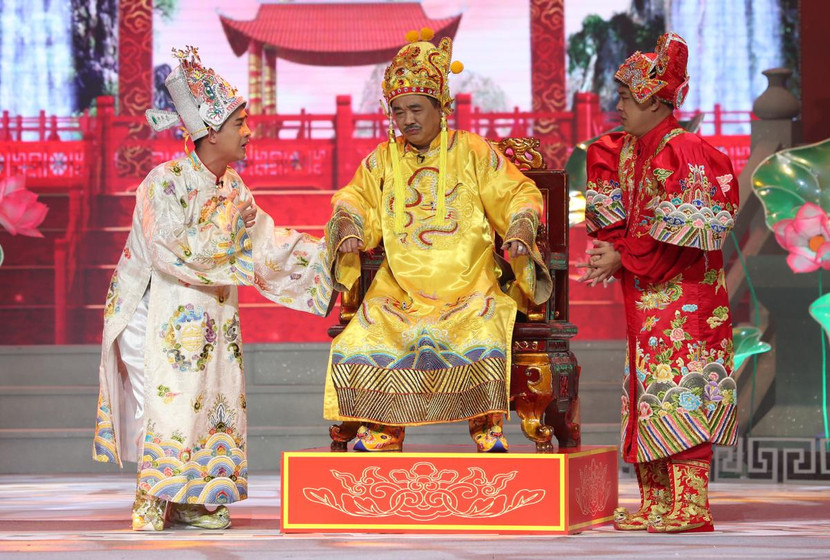 Trung Ruồi và Duy Nam đảm nhận vai trò Nam Tào - Bắc Đẩu mới Trung Ruồi và Duy Nam đảm nhận vai trò Nam Tào - Bắc Đẩu mới