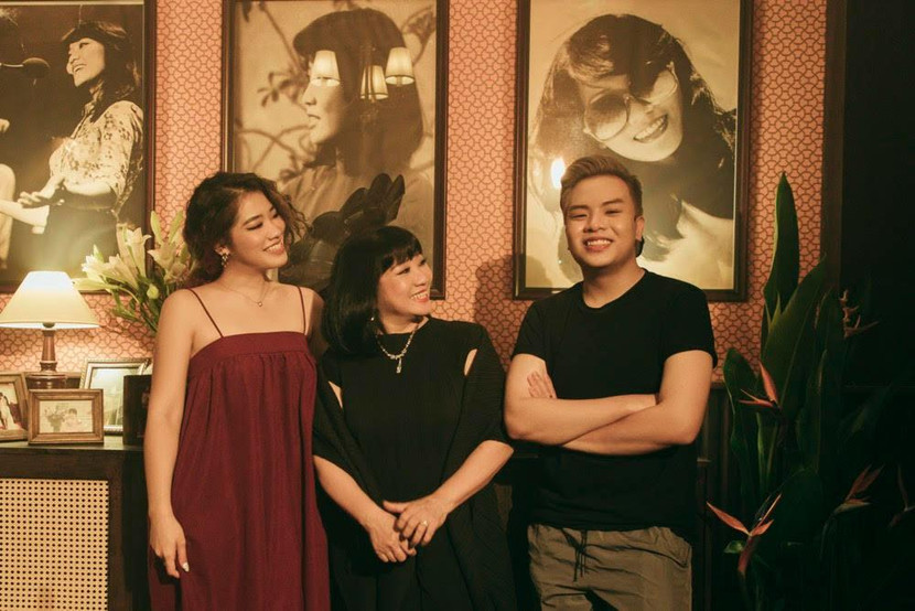 Nhạc sĩ Hứa Kim Tuyền, ca sĩ Cẩm Vân và Cece Trương