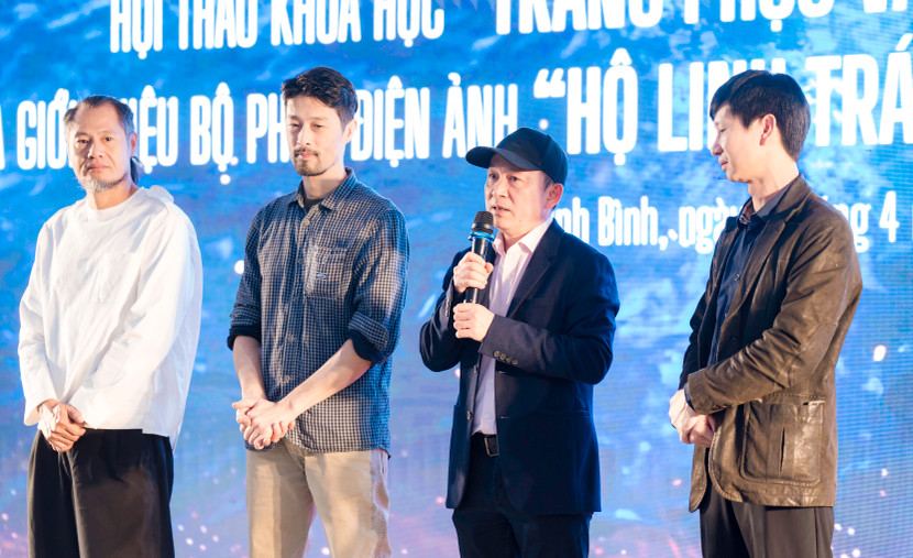 Đại diện các nghệ sĩ tham gia vào khâu sản xuất phim Đại diện các nghệ sĩ tham gia vào khâu sản xuất phim