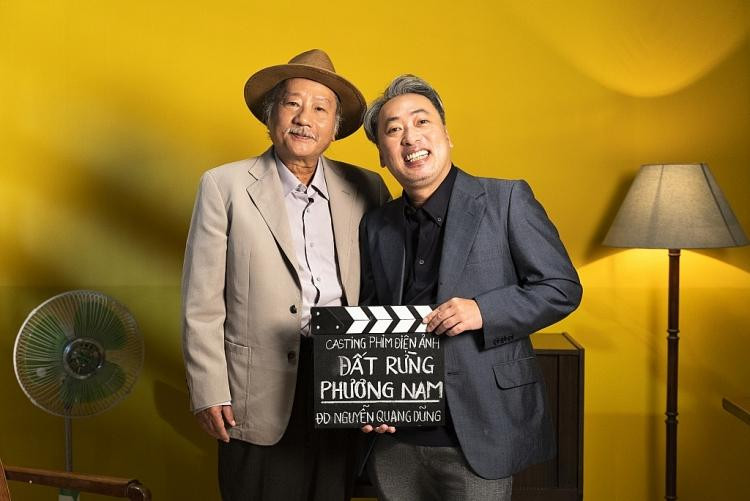 Đạo diễn Nguyễn Quang Dũng và đạo diễn Nguyễn Vinh Sơn