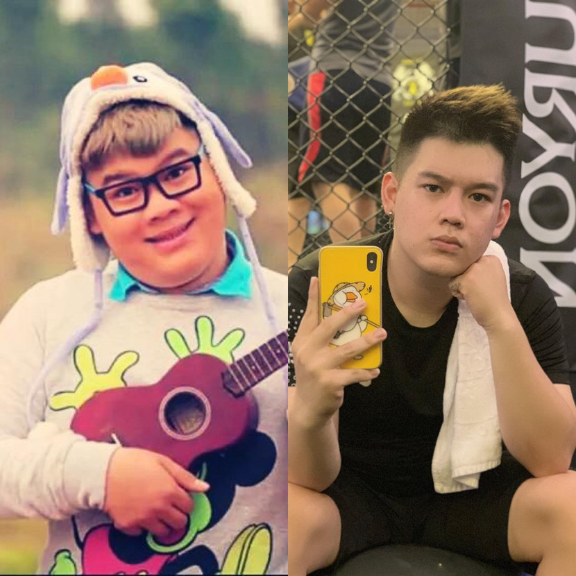 Long Chun từng nặng tới hơn 100kg Long Chun từng nặng tới hơn 100kg