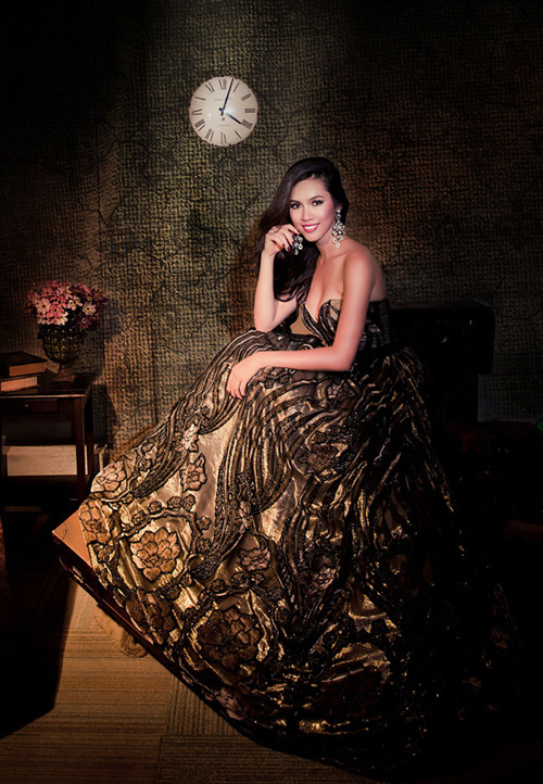 Hoàng My hóa tiểu thư đài các ảnh 4