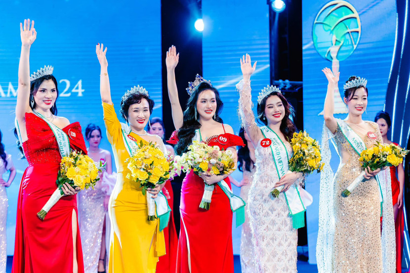 Top 5 thí sinh xuất sắc nhất "Mrs Earth Vietnam 2024" Top 5 thí sinh xuất sắc nhất "Mrs Earth Vietnam 2024"