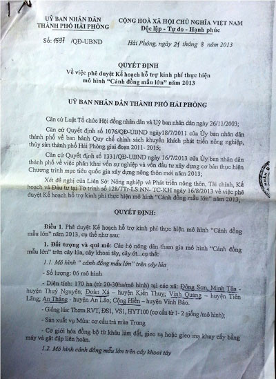 Trưởng thôn tố cáo "quan xã" ăn chặn tiền hỗ trợ của người dân (1) ảnh 1