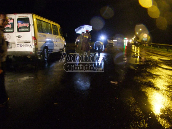 Bắt tài xế cán chết nữ phóng viên đi thông tin bão ảnh 2