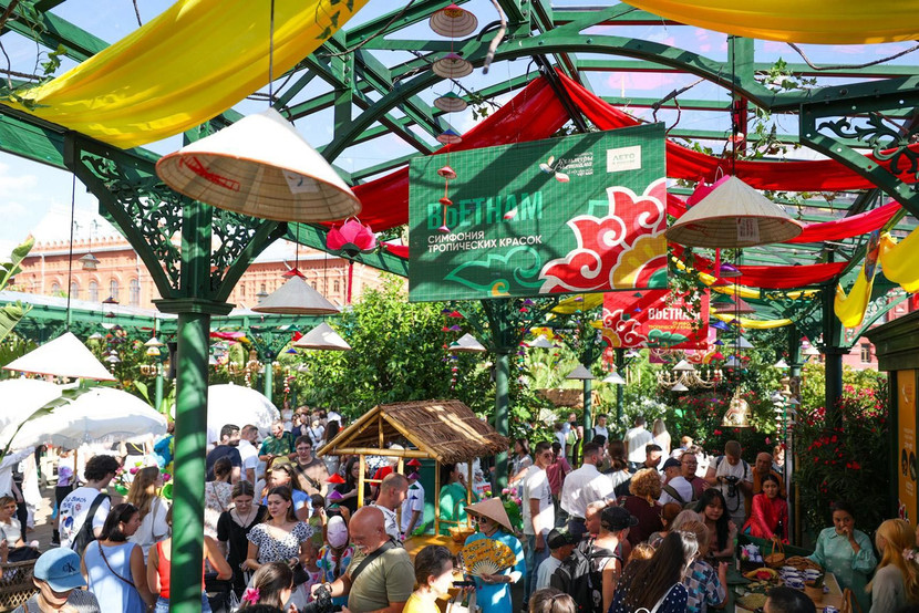 Gần 1 triệu người tham dự &quot;Lễ hội Văn hóa Việt Nam tại Mátxcơva&quot;