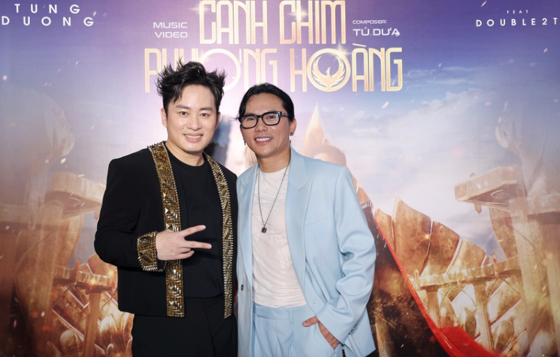 Tùng Dương và nhạc sĩ Tú Dưa